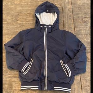 H&M Boys, Navy Blue Windbreaker Jacket 5-6yrs